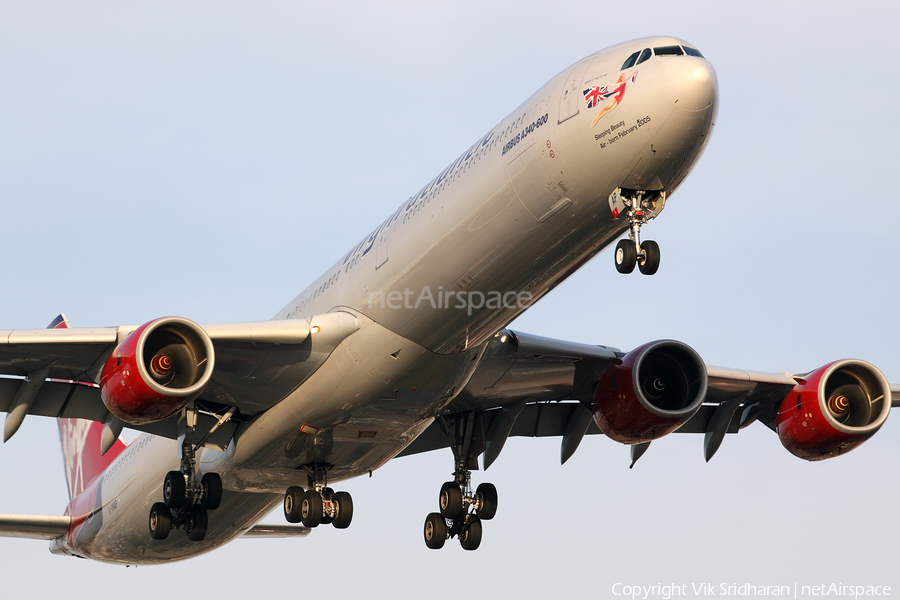 Virgin Atlantic Airways Airbus A340-642 (G-VNAP) | Photo 8347