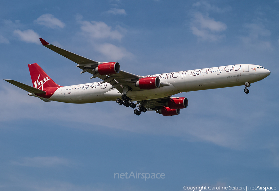 Virgin Atlantic Airways Airbus A340-642 (G-VNAP) | Photo 247894