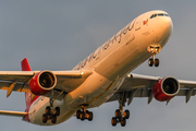 Virgin Atlantic Airways Airbus A340-642 (G-VNAP) at  London - Heathrow, United Kingdom