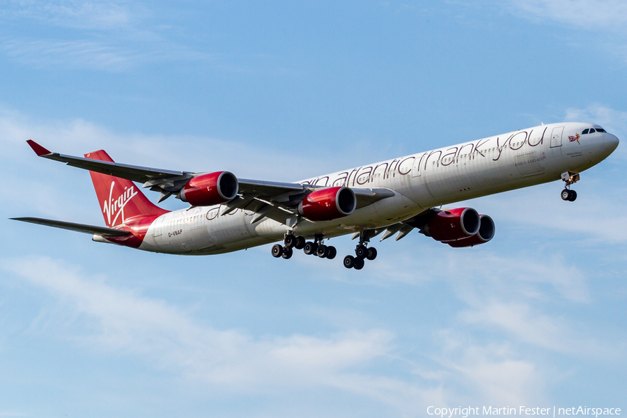 Virgin Atlantic Airways Airbus A340-642 (G-VNAP) | Photo 346702