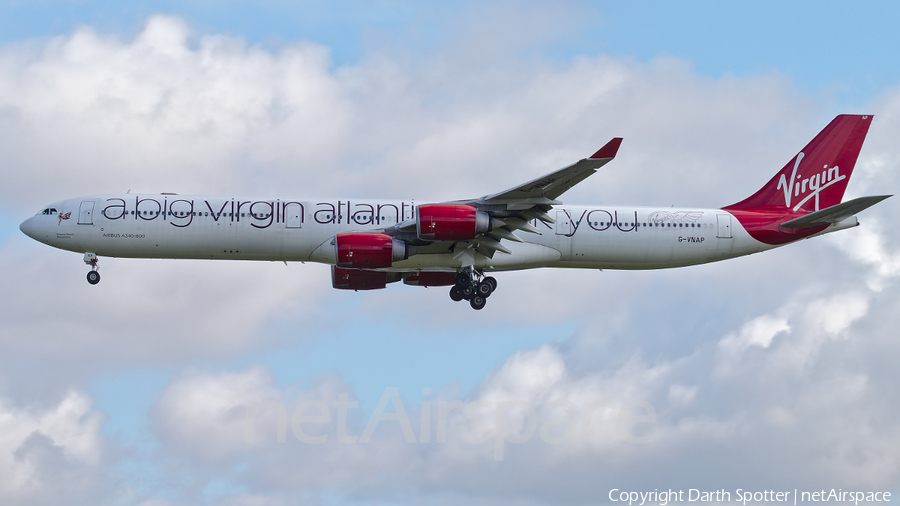 Virgin Atlantic Airways Airbus A340-642 (G-VNAP) | Photo 375067
