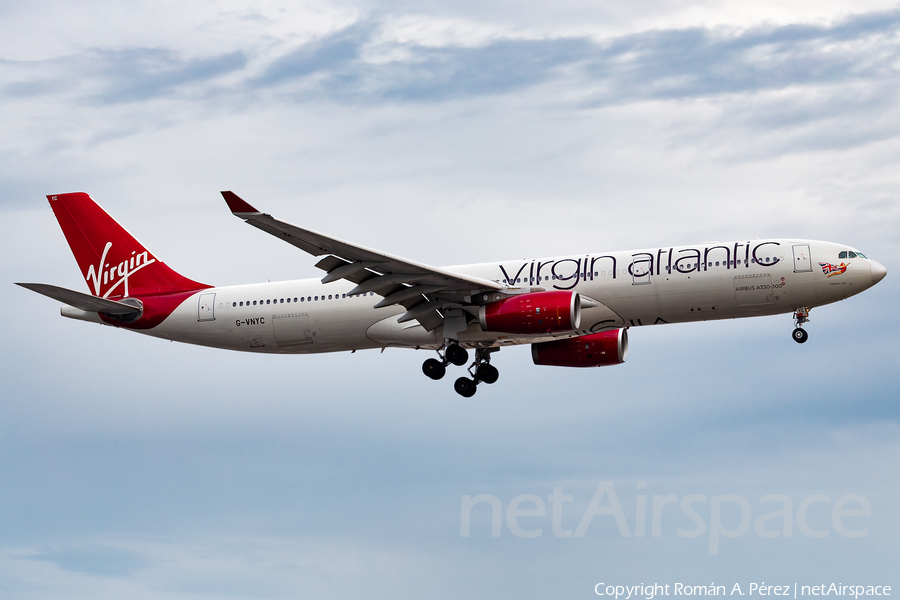 Virgin Atlantic Airways Airbus A330-343X (G-VNYC) | Photo 454151