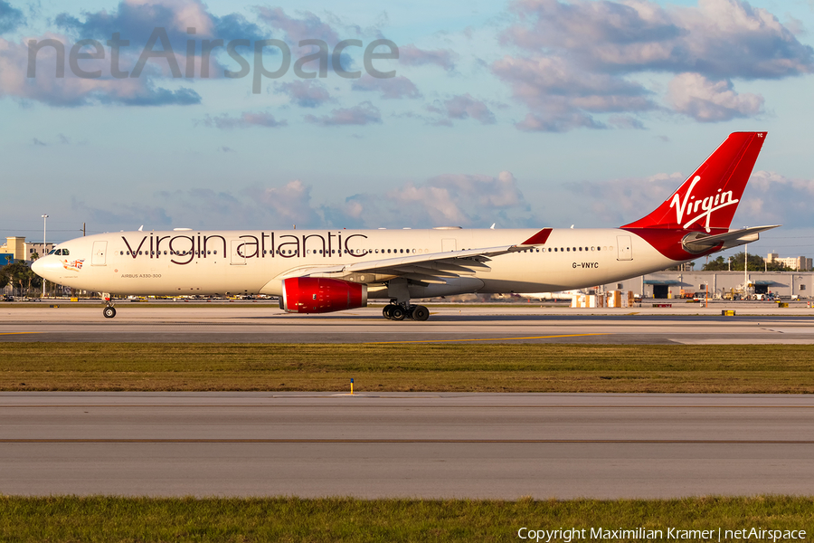 Virgin Atlantic Airways Airbus A330-343X (G-VNYC) | Photo 603166