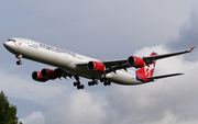 Virgin Atlantic Airways Airbus A340-642 (G-VOGE) at  London - Heathrow, United Kingdom