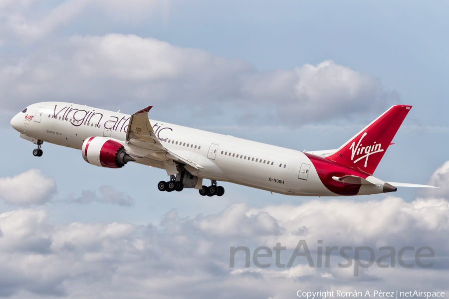 Virgin Atlantic Airways Boeing 787-9 Dreamliner (G-VOOH) | Photo 345154