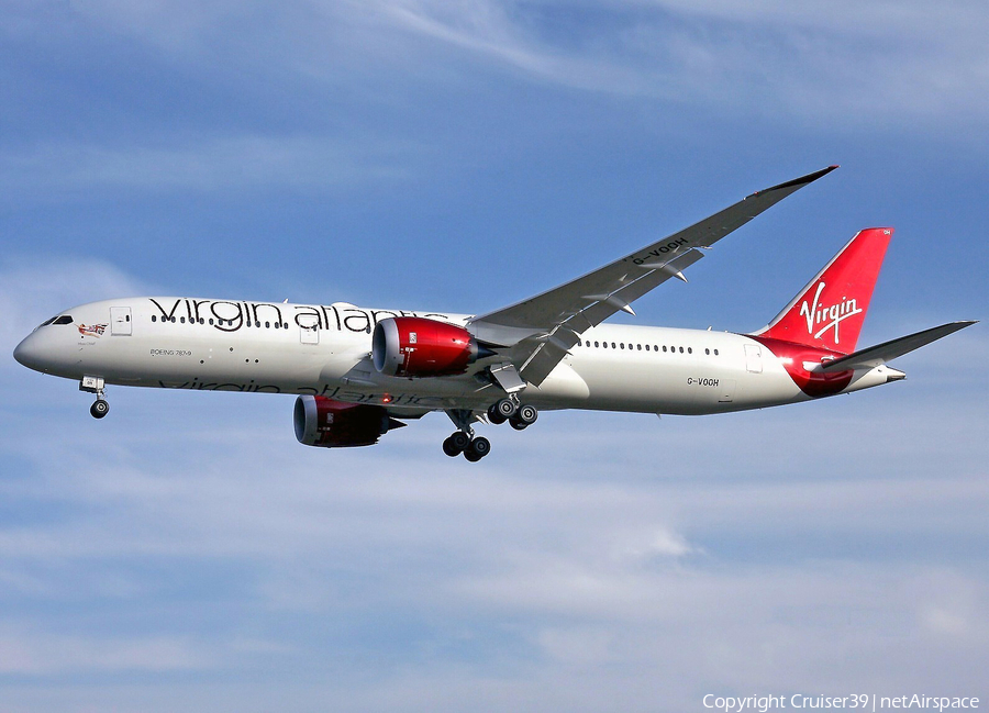 Virgin Atlantic Airways Boeing 787-9 Dreamliner (G-VOOH) | Photo 93070