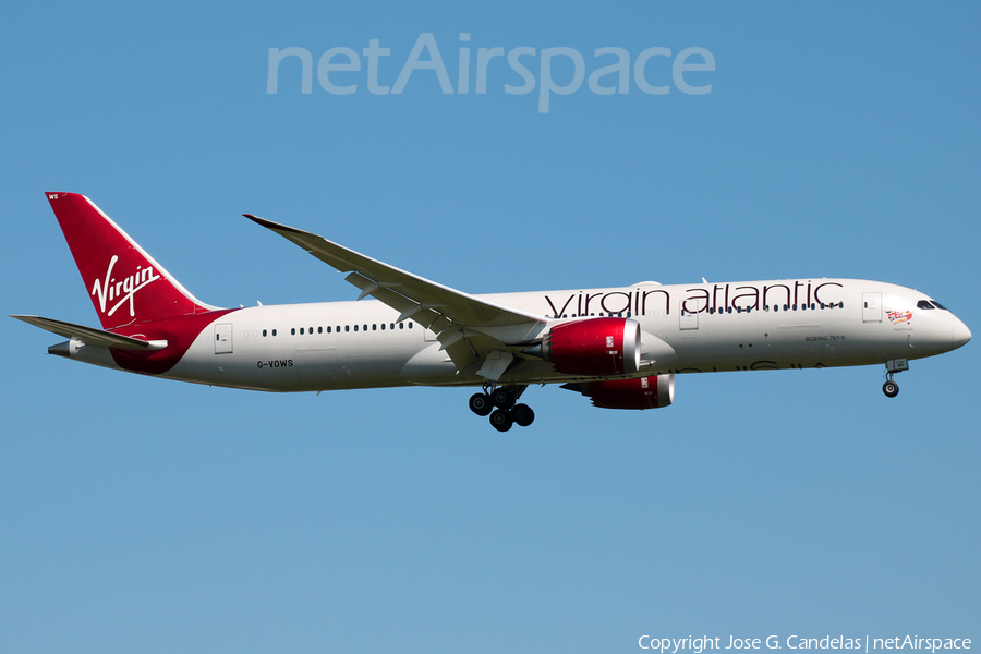 Virgin Atlantic Airways Boeing 787-9 Dreamliner (G-VOWS) | Photo 119205