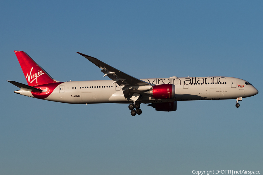 Virgin Atlantic Airways Boeing 787-9 Dreamliner (G-VOWS) | Photo 142279