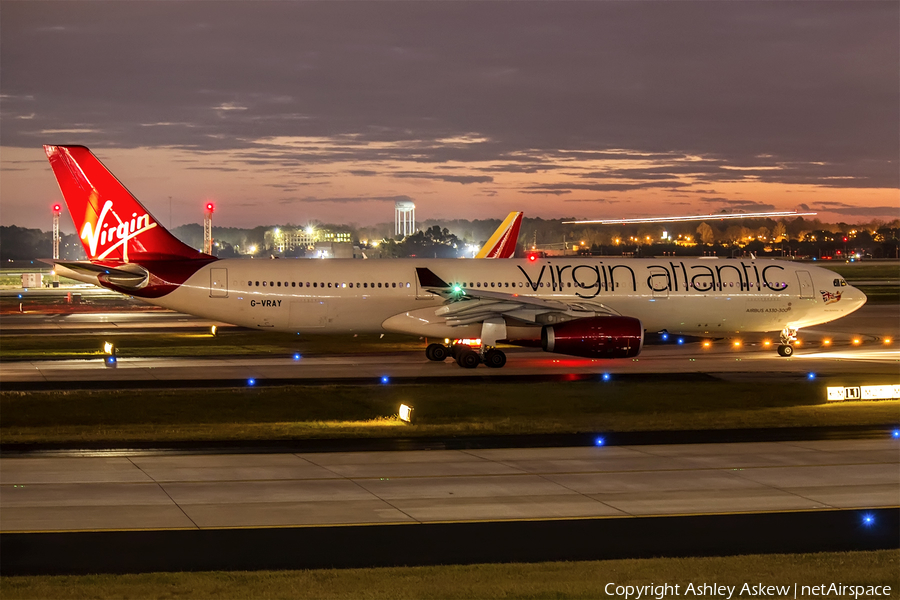 Virgin Atlantic Airways Airbus A330-343X (G-VRAY) | Photo 92750