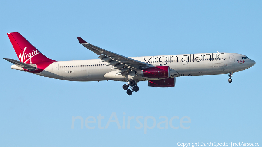 Virgin Atlantic Airways Airbus A330-343X (G-VRAY) | Photo 375073