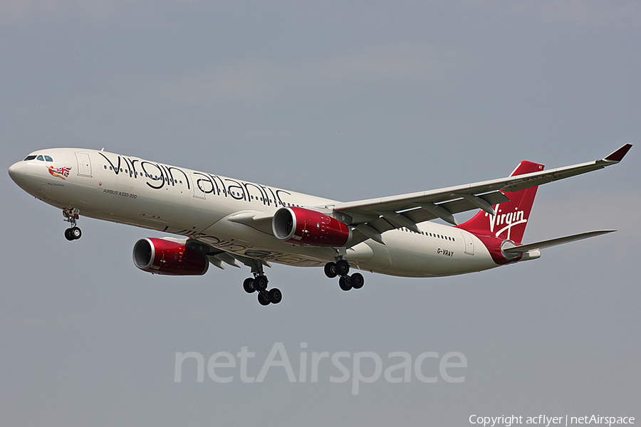 Virgin Atlantic Airways Airbus A330-343X (G-VRAY) | Photo 387843