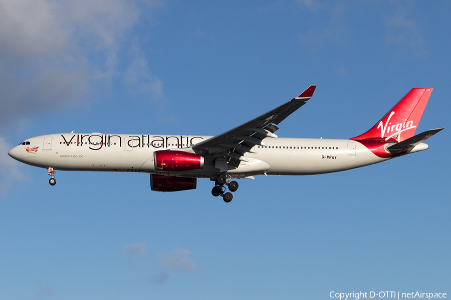 Virgin Atlantic Airways Airbus A330-343X (G-VRAY) | Photo 524813