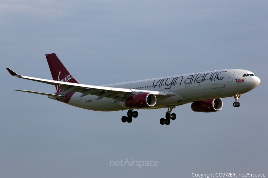 Virgin Atlantic Airways Airbus A330-343X (G-VRAY) | Photo 58448