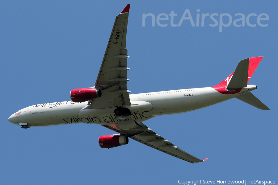 Virgin Atlantic Airways Airbus A330-343X (G-VRAY) | Photo 670034