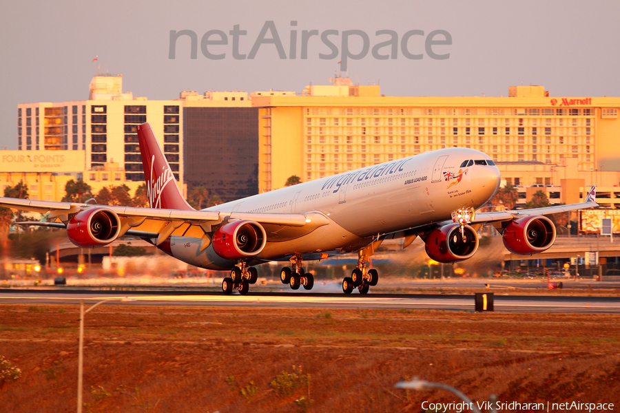Virgin Atlantic Airways Airbus A340-642 (G-VRED) | Photo 55015