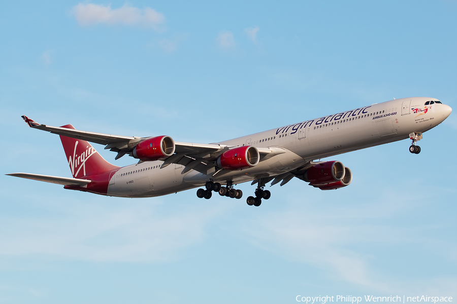 Virgin Atlantic Airways Airbus A340-642 (G-VRED) | Photo 194033