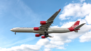 Virgin Atlantic Airways Airbus A340-642 (G-VRED) at  London - Heathrow, United Kingdom