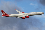 Virgin Atlantic Airways Airbus A340-642 (G-VRED) at  London - Heathrow, United Kingdom