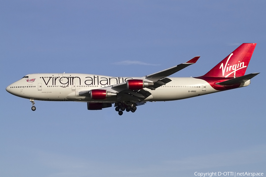 Virgin Atlantic Airways Boeing 747-41R (G-VROC) | Photo 400191