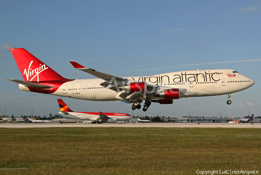 Virgin Atlantic Airways Boeing 747-41R (G-VROC) | Photo 7529