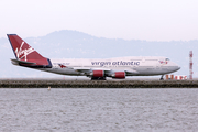 Virgin Atlantic Airways Boeing 747-41R (G-VROC) at  San Francisco - International, United States