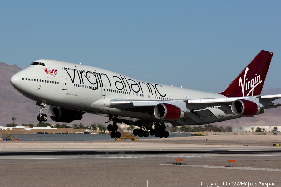 Virgin Atlantic Airways Boeing 747-443 (G-VROM) | Photo 60127