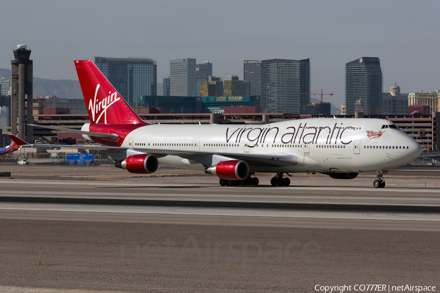 Virgin Atlantic Airways Boeing 747-443 (G-VROM) | Photo 60173