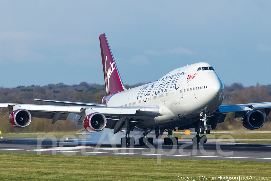 Virgin Atlantic Airways Boeing 747-443 (G-VROM) | Photo 106617