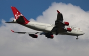 Virgin Atlantic Airways Boeing 747-443 (G-VROM) at  Orlando - International (McCoy), United States