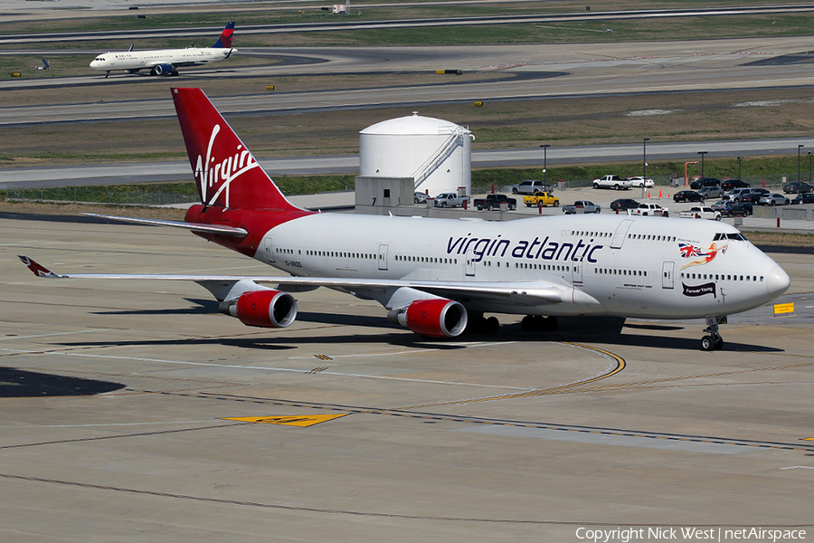 Virgin Atlantic Airways Boeing 747-443 (G-VROS) | Photo 307650