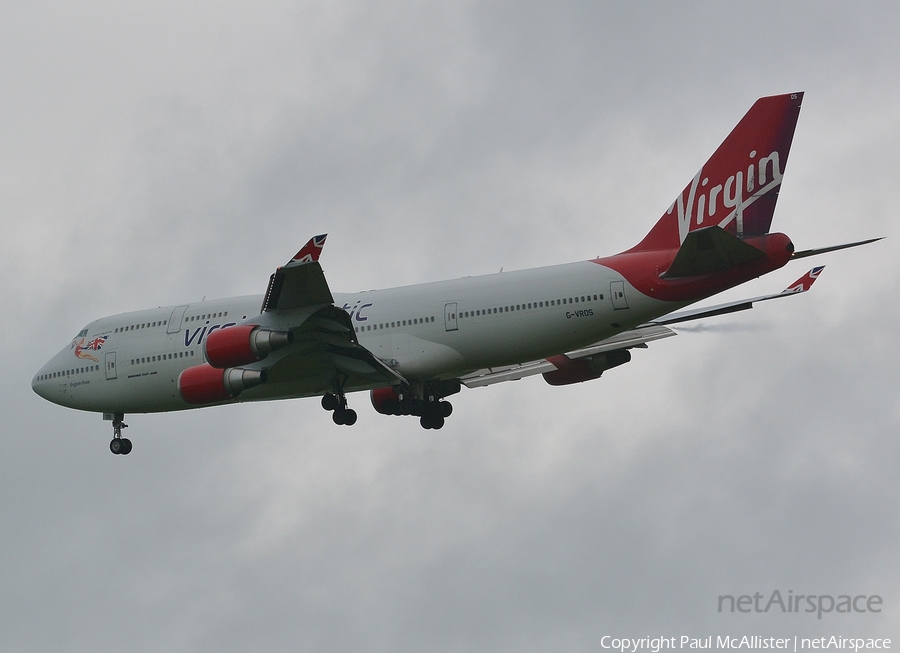 Virgin Atlantic Airways Boeing 747-443 (G-VROS) | Photo 80070