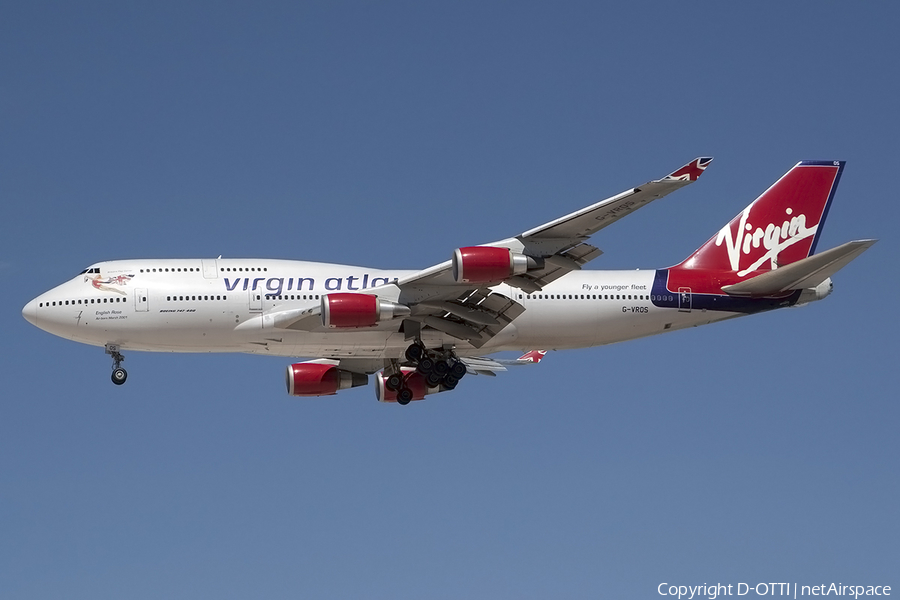 Virgin Atlantic Airways Boeing 747-443 (G-VROS) | Photo 178532