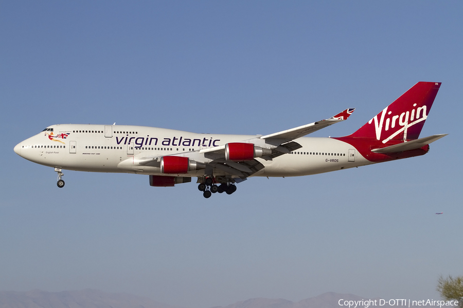 Virgin Atlantic Airways Boeing 747-443 (G-VROS) | Photo 425023