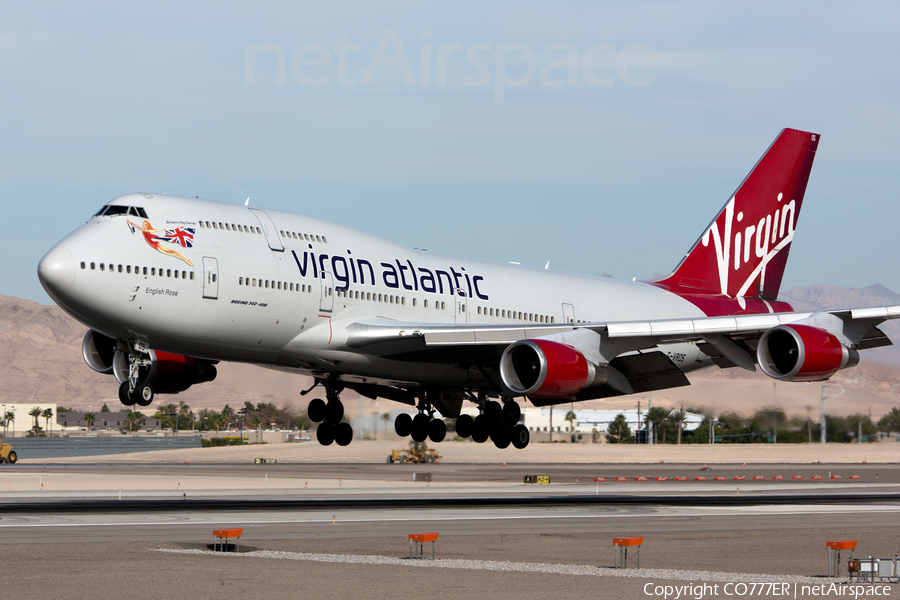 Virgin Atlantic Airways Boeing 747-443 (G-VROS) | Photo 60174