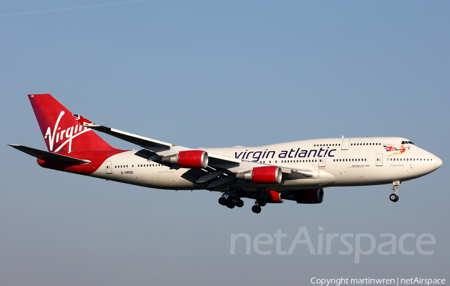 Virgin Atlantic Airways Boeing 747-443 (G-VROS) | Photo 224634