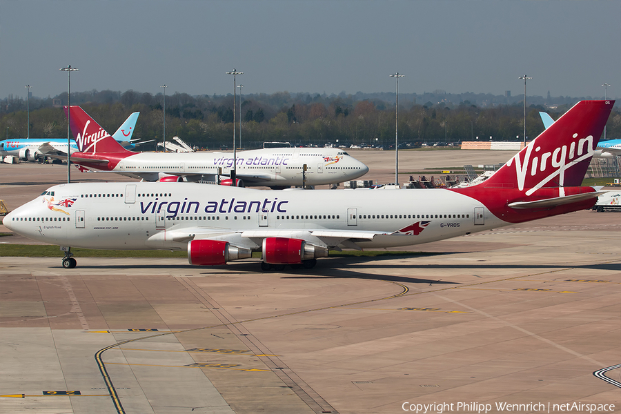 Virgin Atlantic Airways Boeing 747-443 (G-VROS) | Photo 155213