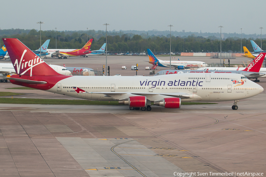 Virgin Atlantic Airways Boeing 747-443 (G-VROS) | Photo 160367