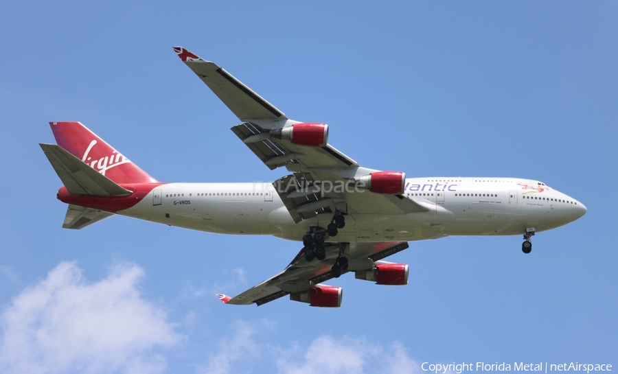 Virgin Atlantic Airways Boeing 747-443 (G-VROS) | Photo 315398