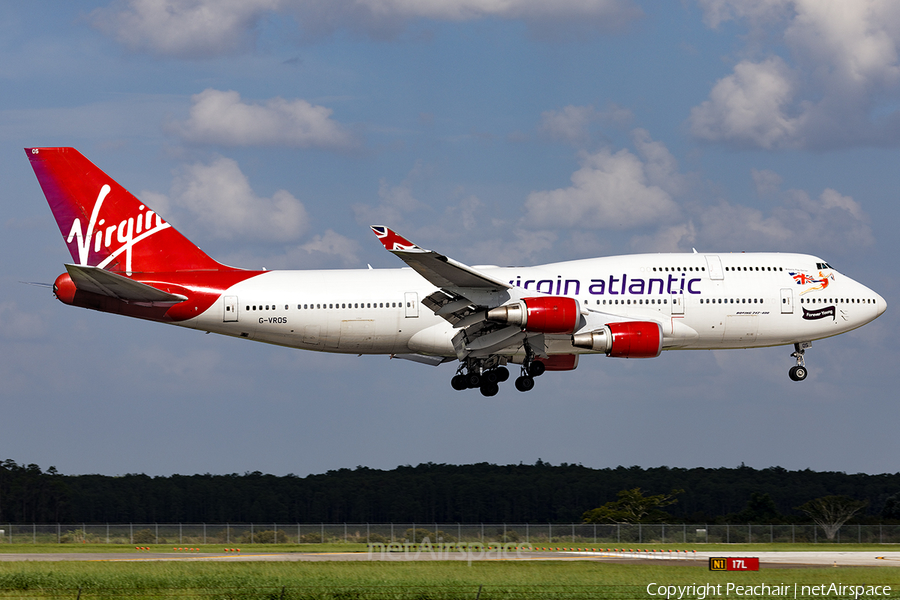 Virgin Atlantic Airways Boeing 747-443 (G-VROS) | Photo 331741