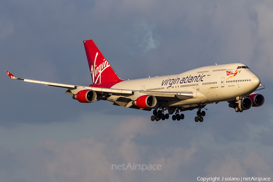 Virgin Atlantic Airways Boeing 747-443 (G-VROS) | Photo 513542