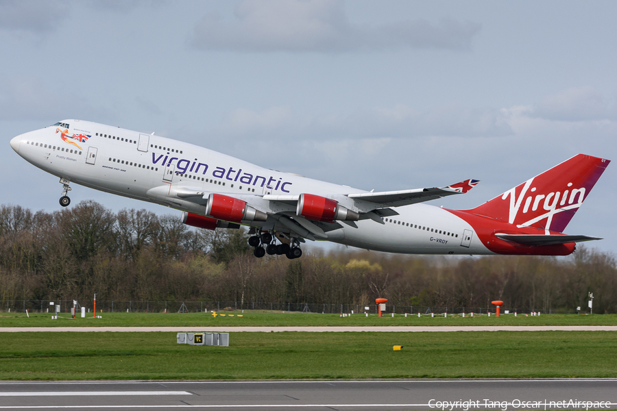Virgin Atlantic Airways Boeing 747-443 (G-VROY) | Photo 390995