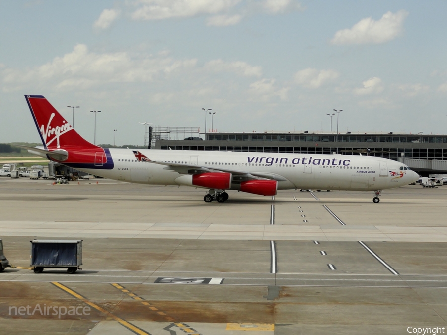 Virgin Atlantic Airways Airbus A340-311 (G-VSEA) | Photo 76868