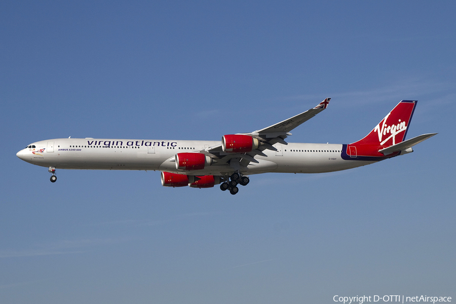 Virgin Atlantic Airways Airbus A340-642 (G-VSHY) | Photo 278895