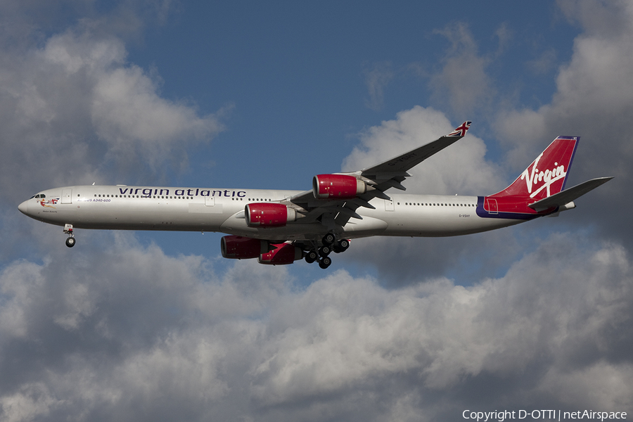 Virgin Atlantic Airways Airbus A340-642 (G-VSHY) | Photo 375833