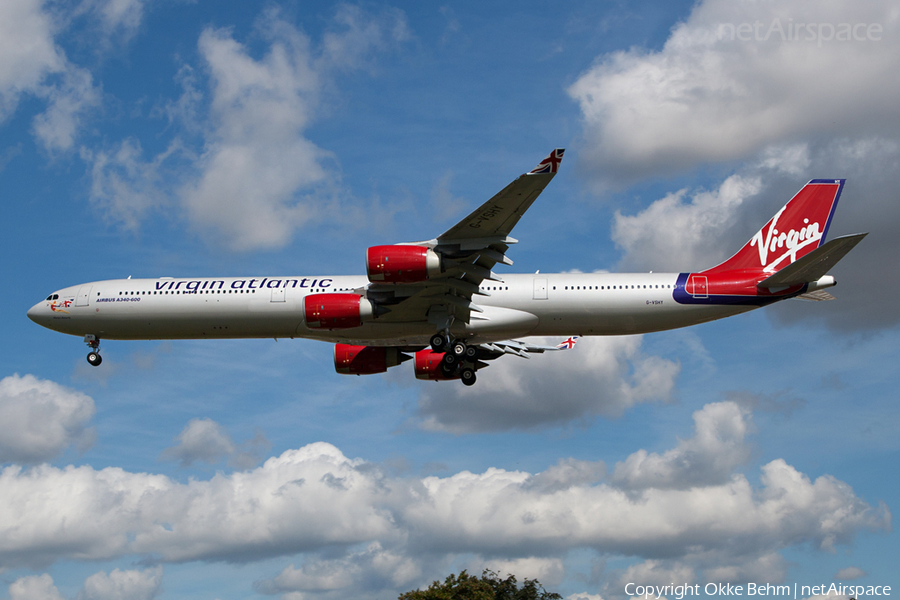 Virgin Atlantic Airways Airbus A340-642 (G-VSHY) | Photo 42001