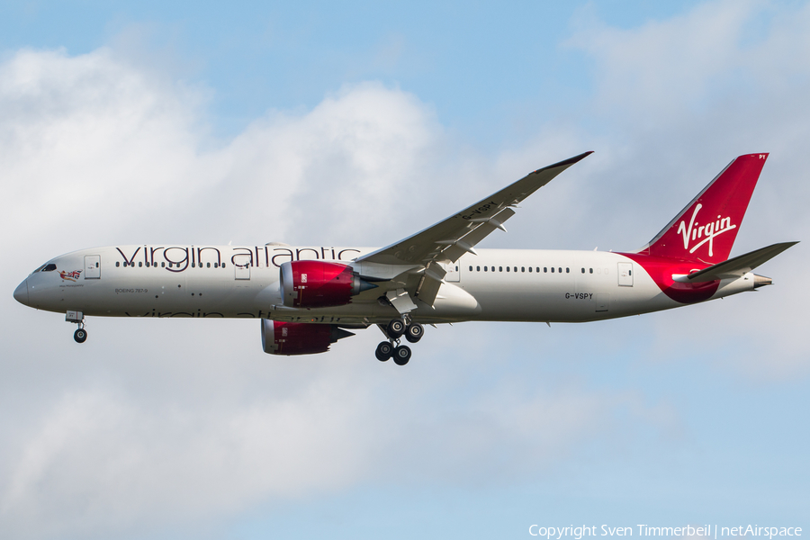 Virgin Atlantic Airways Boeing 787-9 Dreamliner (G-VSPY) | Photo 344643