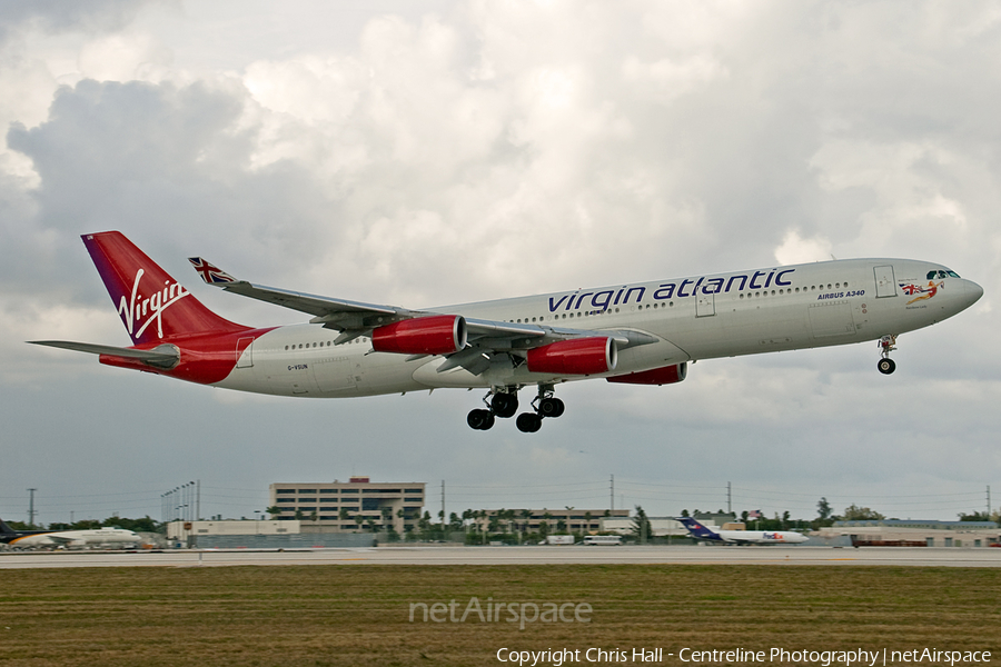 Virgin Atlantic Airways Airbus A340-313 (G-VSUN) | Photo 4942