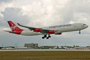 Virgin Atlantic Airways Airbus A340-313 (G-VSUN) at  Miami - International, United States