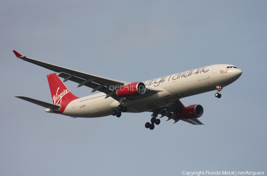 Virgin Atlantic Airways Airbus A330-343X (G-VSXY) | Photo 297990
