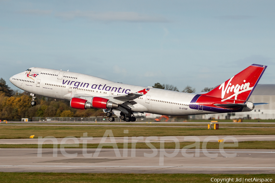 Virgin Atlantic Airways Boeing 747-4Q8 (G-VTOP) | Photo 68497